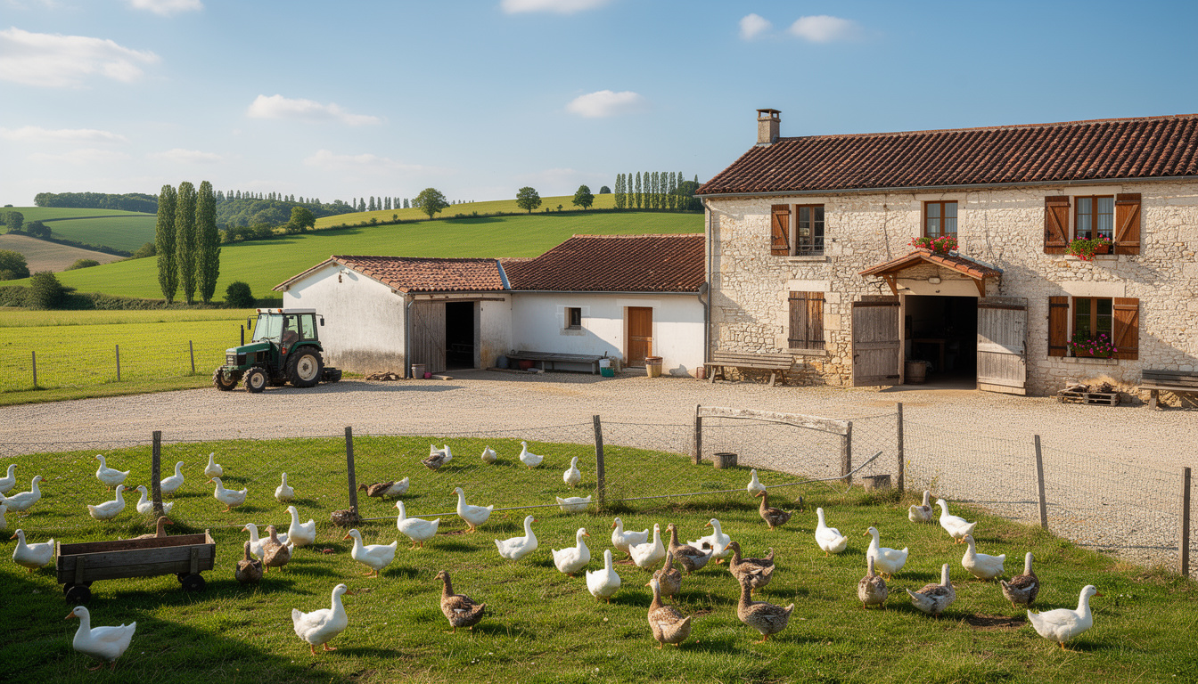 Foie gras en Vendée : la filière canard et ses circuits de vente découvrez la filière canard en vendée, spécialiste du foie gras, et explorez ses circuits de vente locaux pour un produit de qualité et authentique.