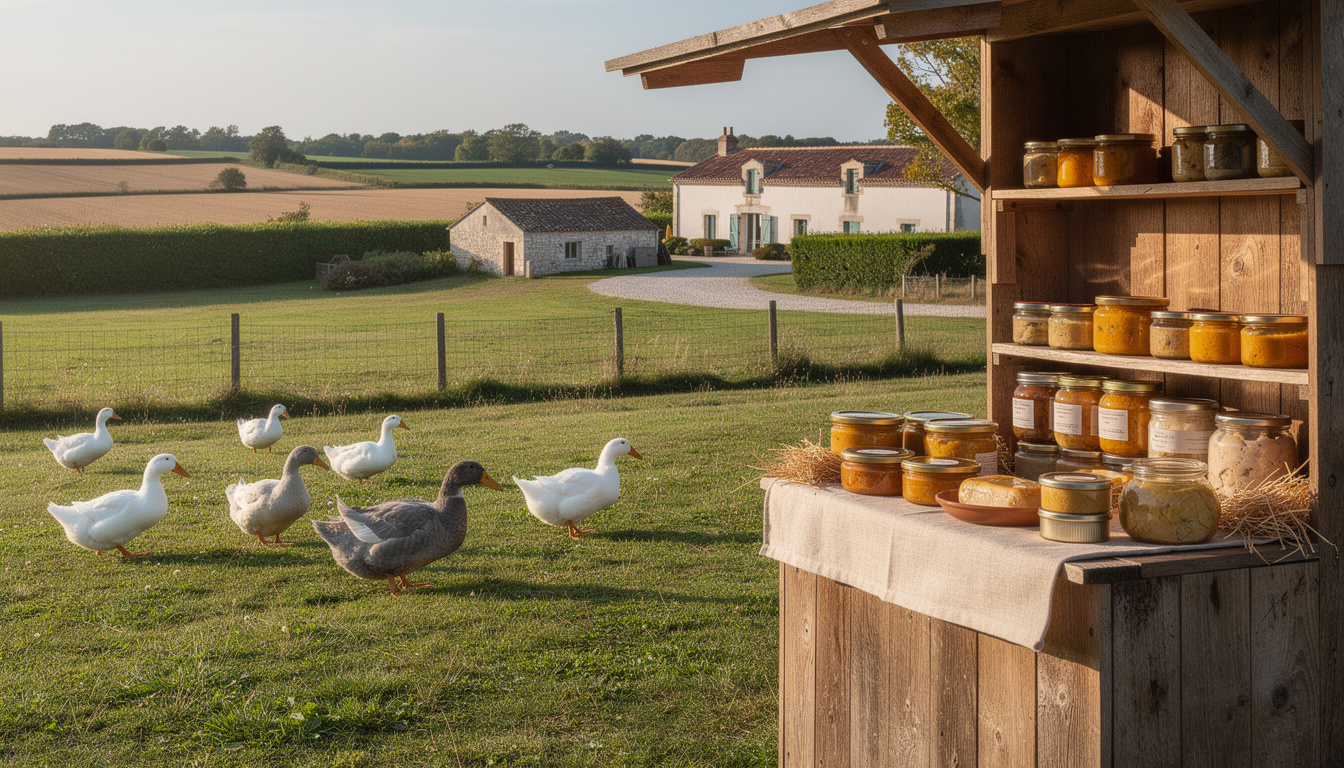 Foie gras en Vendée : la filière canard et ses circuits de vente découvrez la filière canard en vendée et ses circuits de vente pour le foie gras, un produit d'exception alliant tradition et savoir-faire local.