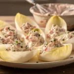 Barquettes d’endive au jambon et au fromage frais : un apéritif sans cuisson