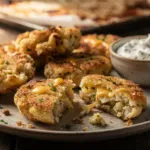 Des croquettes de chou-fleur au fromage, cuites au four sans friture pour l’apéritif