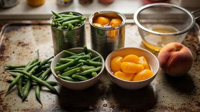 Fruits et légumes en conserve : sont-ils moins bons pour la santé que les produits frais ?