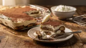 Tiramisu : la ricotta, une alternative moins grasse au mascarpone